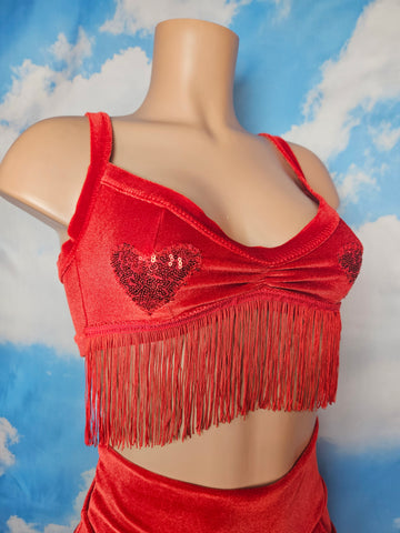 LOVE-STRUCK  RED TOP