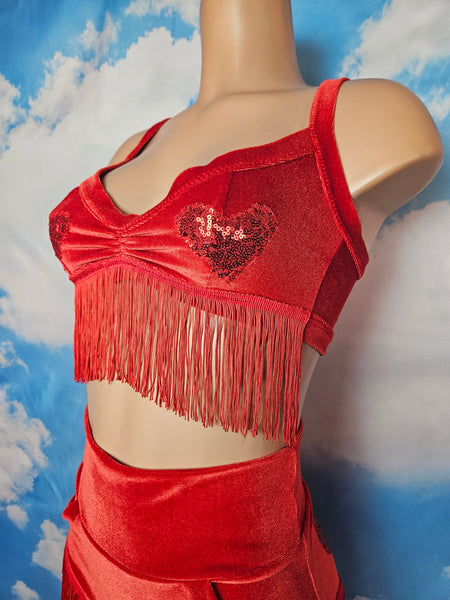 LOVE-STRUCK  RED TOP