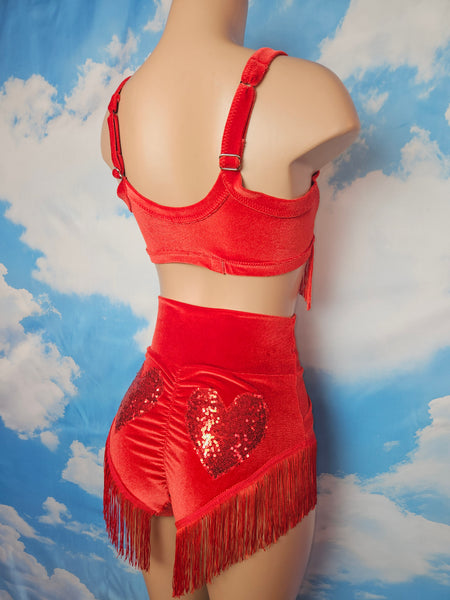 LOVE-STRUCK  RED TOP