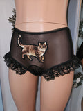 PUSSY CAT PANTY WITH RUFFLES