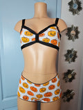 HALLOWEEN PUMPKIN BRALETTE