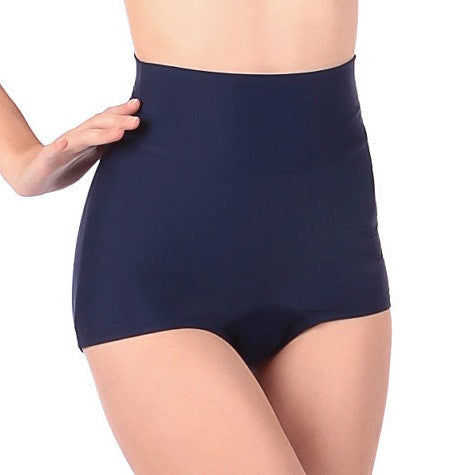 PAULA Classic High Waist  Deep Navy Bikini Bottom